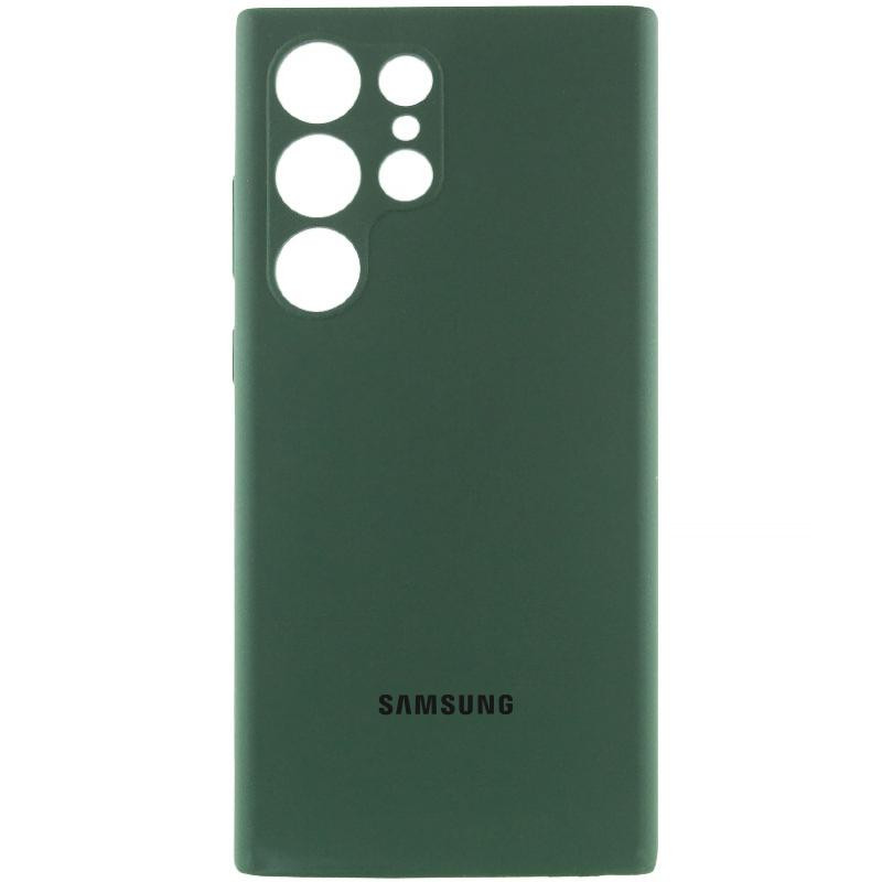 Чехол Silicone Cover Lakshmi Full Camera (AAA) with Logo для Samsung Galaxy S24 Ultra Херсон - изображение 1