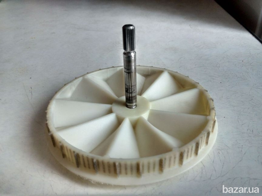 Оригинальная Шестерня большая с валом для кухонного комбайна Braun. Львів - зображення 3