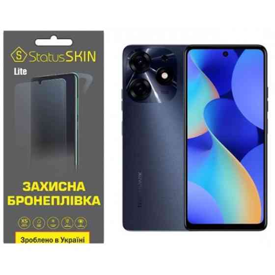 Поліуретанова плівка StatusSKIN Lite на екран Tecno Spark 10 Pro Глянцева (Код товару:31114) Харьков