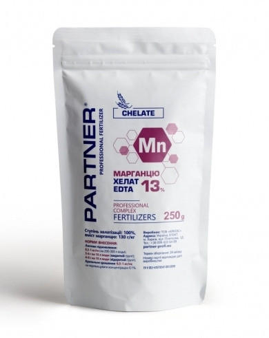 Хелаты, Микроэлементы Fe, Cu, Mn, Zn добрива PARTNER™ удобрения минеральные Харків - зображення 3