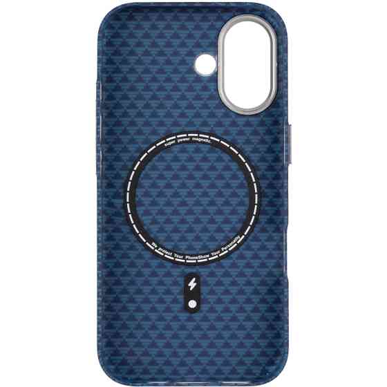 Чехол TPU+PC KVZV Triangular Pattern with Magnetic Fit для Apple iPhone 17 (6.3") Херсон