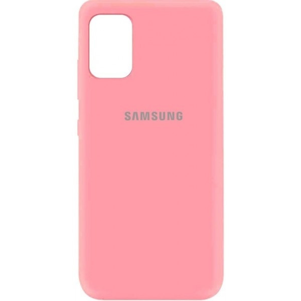 Silicone Case Samsung A41 Pink (Код товару:13679) Харків - зображення 1