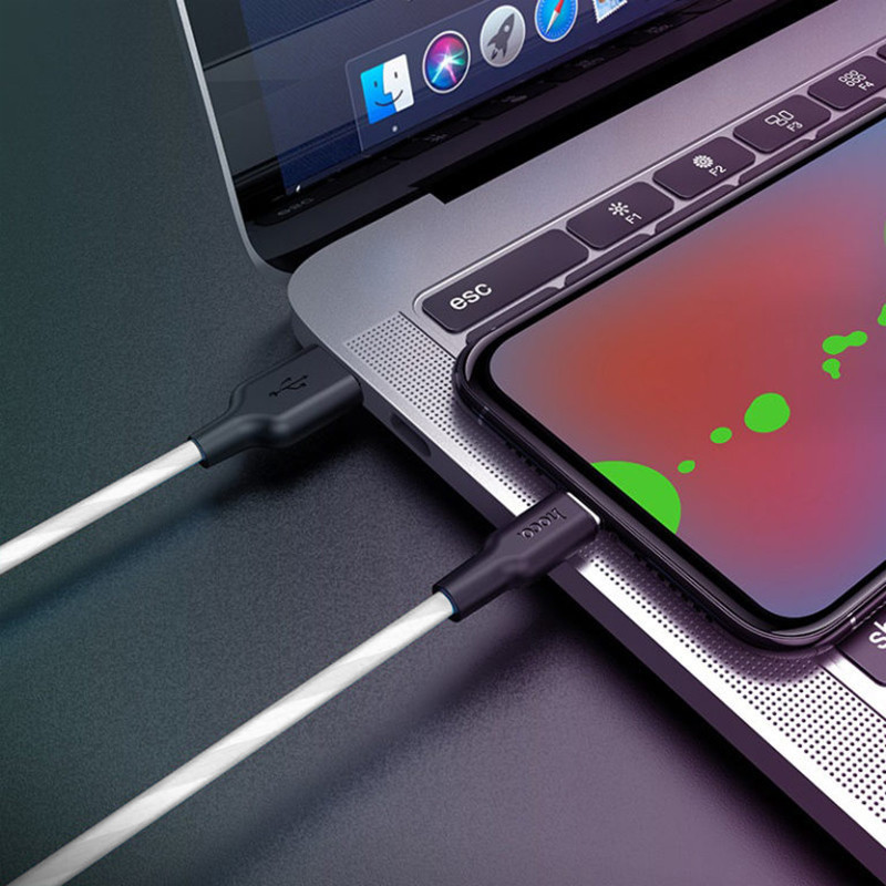Дата кабель Hoco X21 Plus Silicone MicroUSB Cable (1m) Херсон - зображення 8
