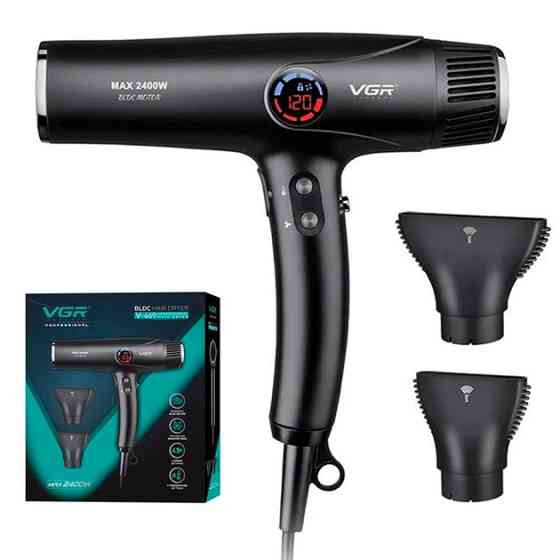 Фен VGR V-469 2400 Вт черный Київ