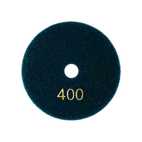 Диск алмазный шлифовальный гибкий GRANITE Ø100 мм P400 на липучке 2800 об/мин 9-10-040 Харків