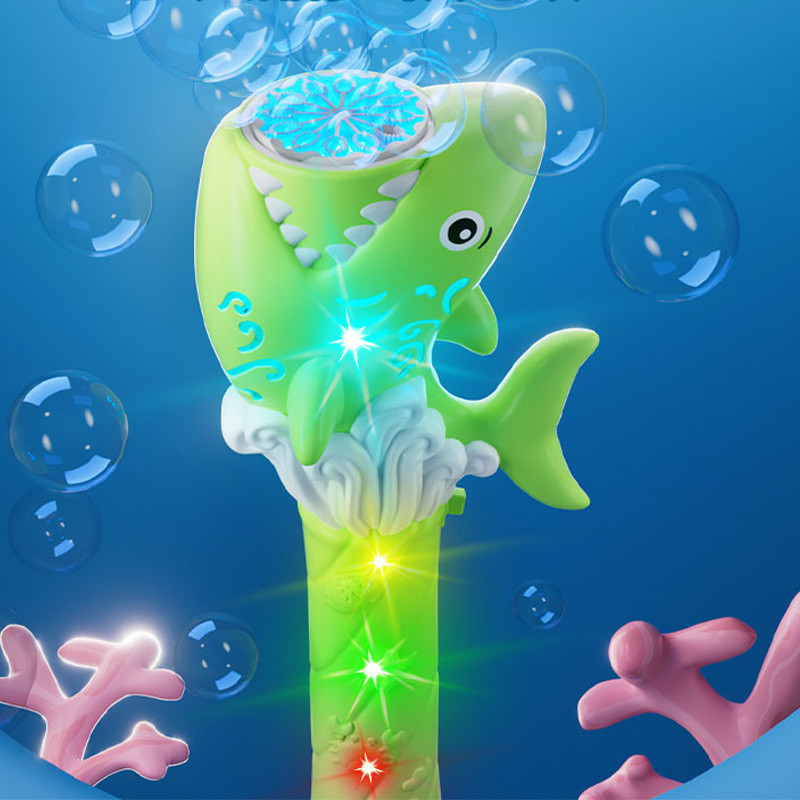 Уценка Пистолет с мыльными пузырями H038 Shark + bottle 50ml Херсон - зображення 3