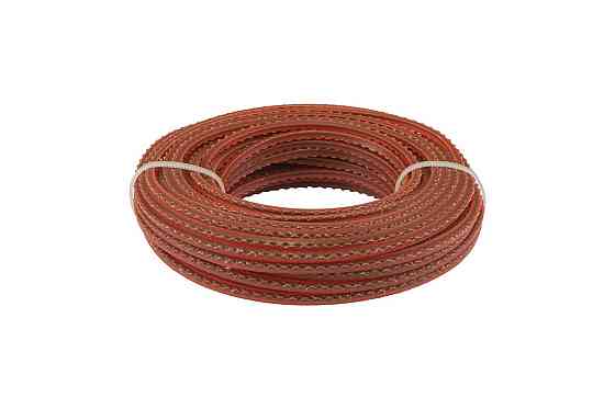 Леска для триммера MASTERTOOL "Пиранья" армированная 3.00 мм 15 м зубчатый квадрат 19-0630 Харків