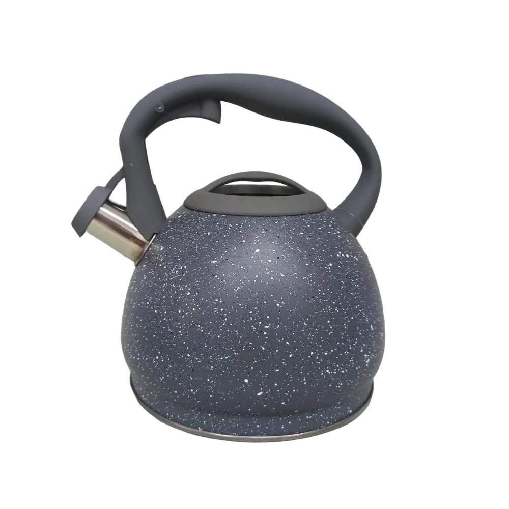 Чайник із свистком Edenberg EB-1983-Grey 3 л сірий Київ - зображення 1