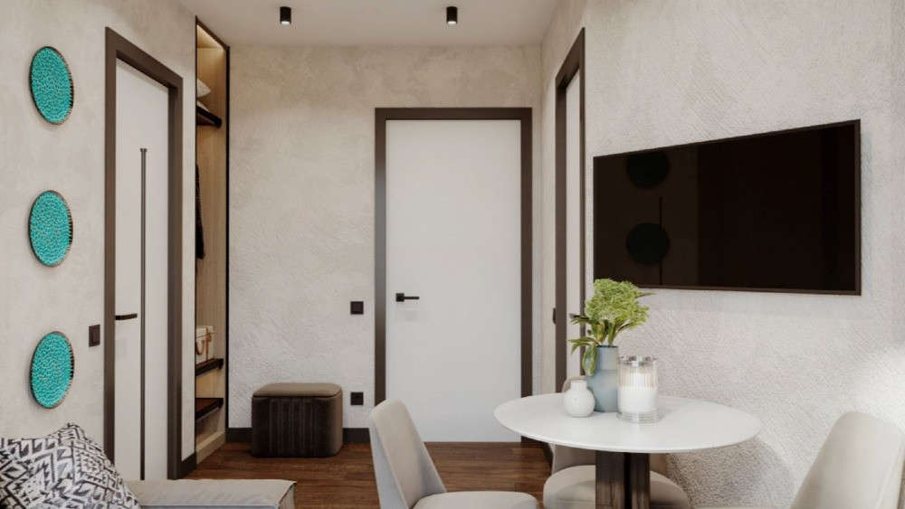 Апартаменти площею 33, 1 м² у готельному комплексі Rich Stone Apart Hotel Яремче - зображення 4
