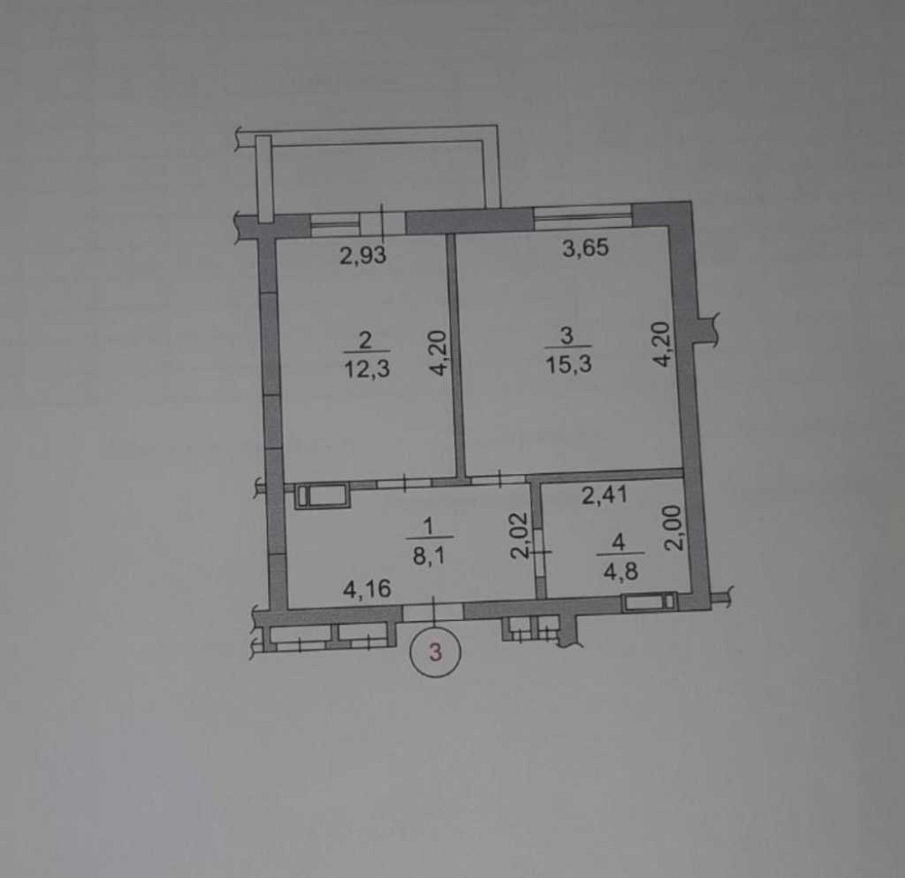 продажа 1-к квартира Киев, Голосеевский, 70000 $ Київ - зображення 6