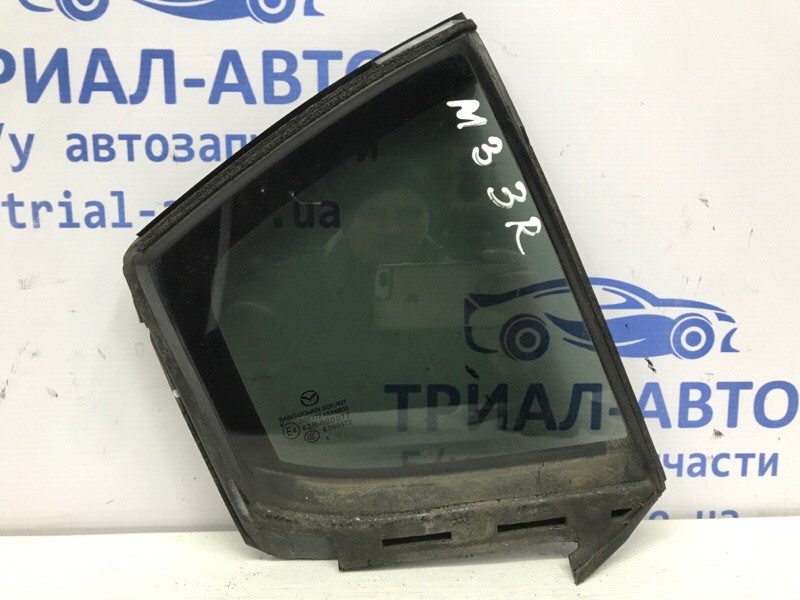 Стекло двери задней правой (форточка) Mazda 3 2013-2019 BHN9-73-651 (Арт. 50248) Київ - зображення 1