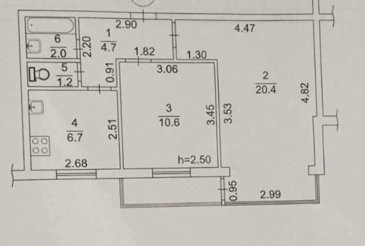 продажа 2-к квартира Киев, Днепровский, 56000 $ Київ - зображення 10