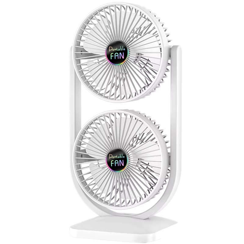 Настольный вентилятор S30 Dual-Fan 3000mAh Херсон - изображение 1