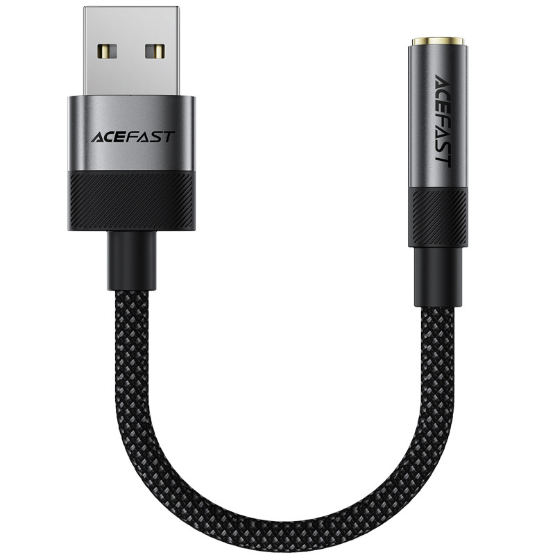 Переходник Acefast J13 USB male to AUX 3.5mm female Херсон - зображення 1