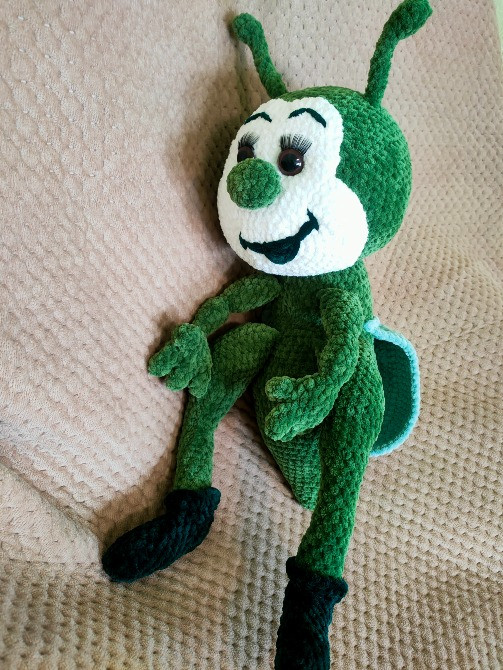 Іграшка Бджілка жовта в'язана дитяча ручная работа подарунок сувенір hand made Нововолынск - изображение 8