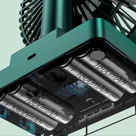 Настольный вентилятор DF11-B with clock 7200 mAh Херсон