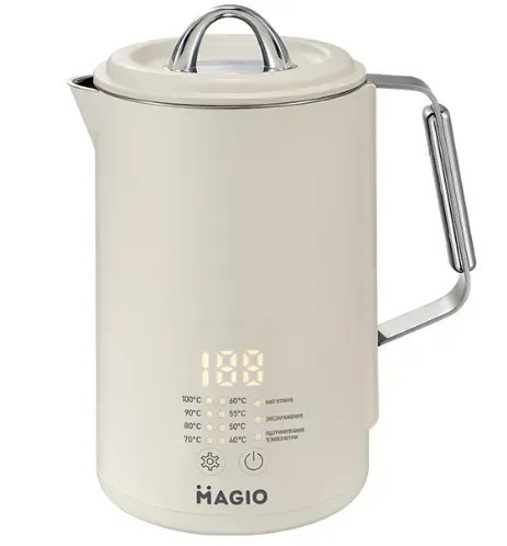 Електрочайник Magio MG-516 1.5 л белый Киев - изображение 2