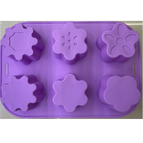 Форма для випікання силіконова Stenson Квіти MH-4407 26х18х3 см Киев - изображение 1