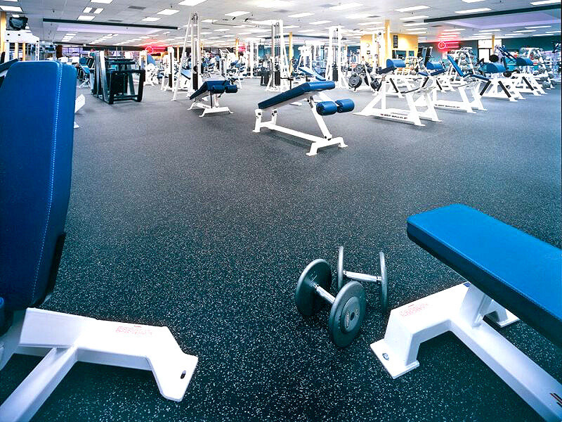 Резиновое рулонное покрытие Fitness для тренажерного зала 1,25 х 10 м.п. Київ - зображення 6