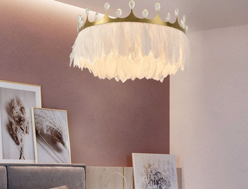 Люстра стельова на 3 лампочки AS134/550-k Золото 50-82х60х60 см. Киев - изображение 1