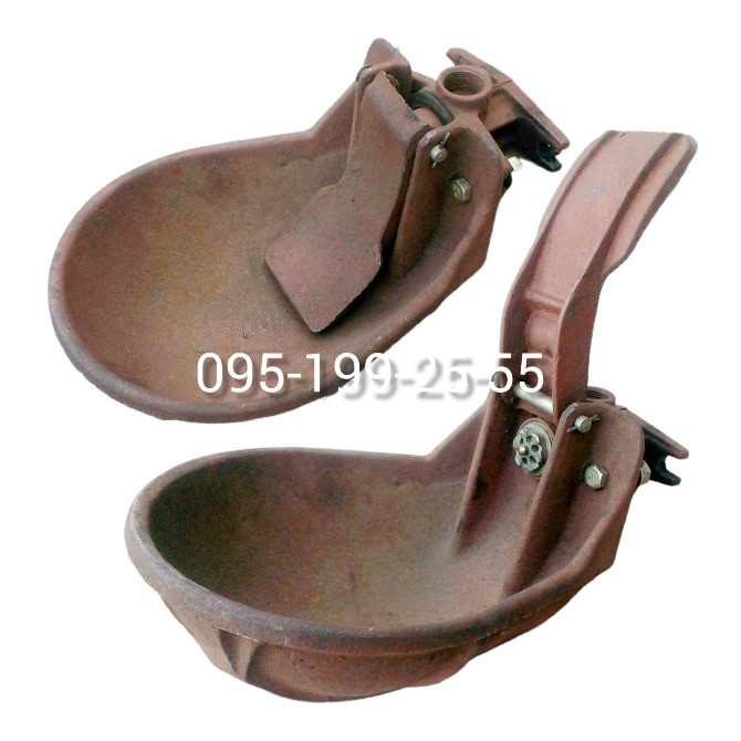 Поїлка чавунна з латунним клапаном Дніпро - зображення 1