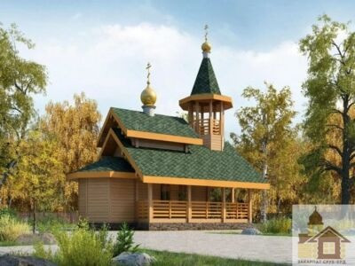 Проект та будівництво дерев’яної церкви з колоди — зруби під ключ від виробника Одеса - зображення 8