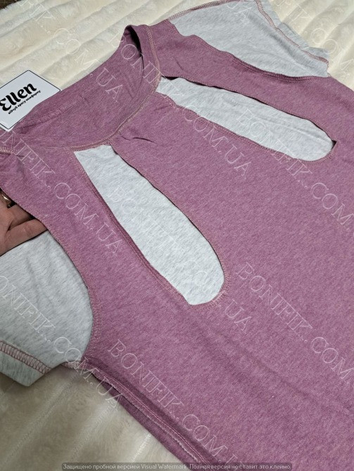 Женская ночная сорочка для кормящих и беременных мам "Peony" (арт. LDK 120/04/01) Кривий Ріг - зображення 5