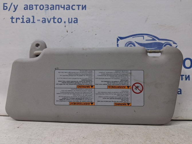 Козырек солнцезащитный правый Suzuki Grand Vitara 2005-2016 8480165J30BHL (Арт. 62169) Київ - зображення 4