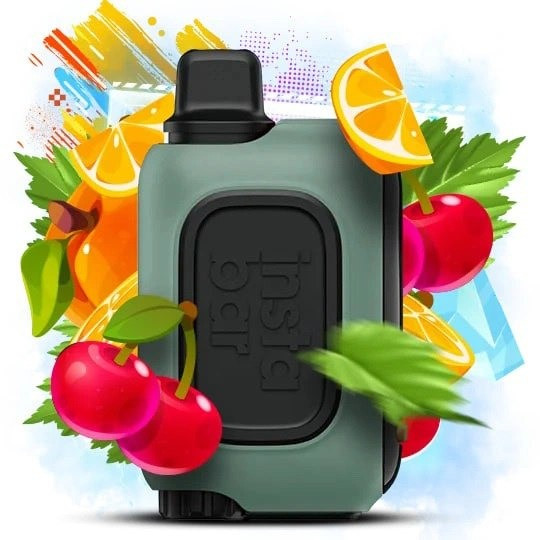 • Лимонад Вишня Персик • Сигарета InstaBar WT 20000 тяг Киев - изображение 1