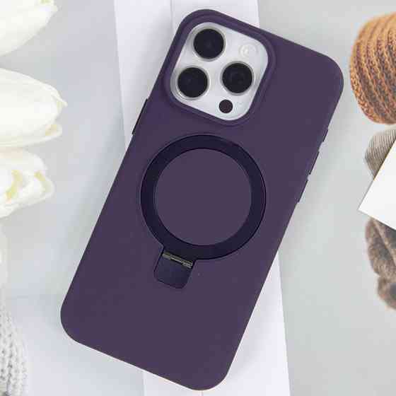 Чехол Silicone Case Full Protective NO LOGO with Ring для Apple iPhone 12 Pro Max (6.7") Херсон