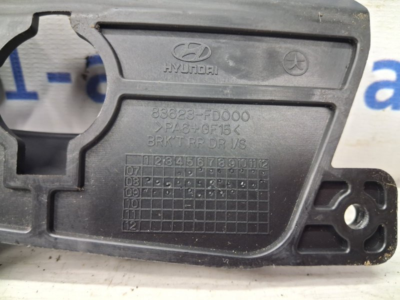 Ручка двери внутреняя задняя правая Hyundai I30 FD 1.6 DIESEL D4FB 2007 (б/у) Киев - изображение 4