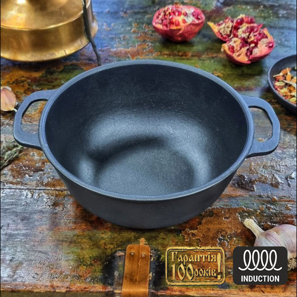 Кастрюля чугунная Maysternya 2 л Т401 Одесса - изображение 10