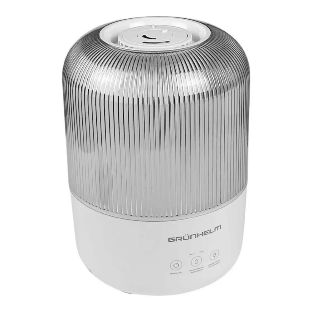 Увлажнитель воздуха Grunhelm GHF-30M 3 л 24 Вт белый Киев - изображение 3