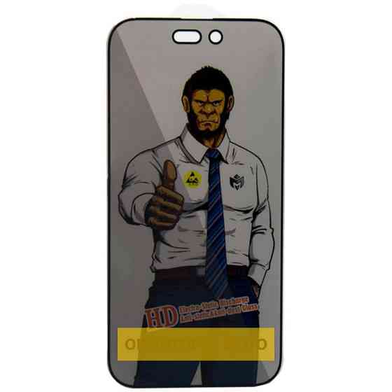 Защитное стекло Privacy 5D Anti-Static (тех.пак) для Apple iPhone 17 Air (6.5") Херсон