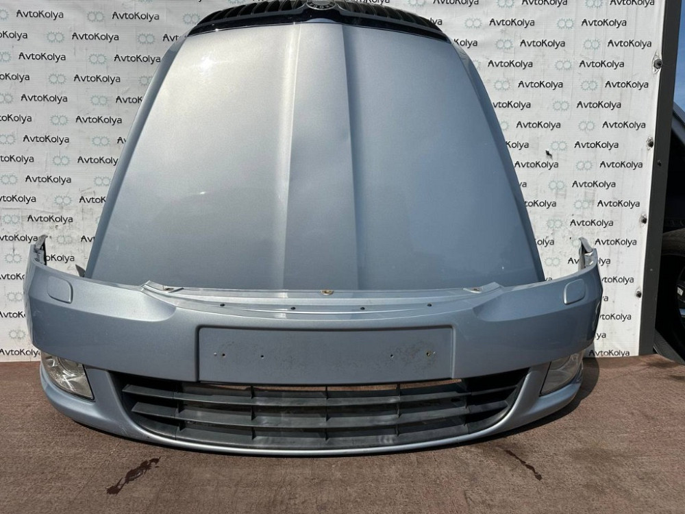Ноускат Бампер передний + Капот Skoda Octavia A5 2009-2013 Ковель - зображення 3
