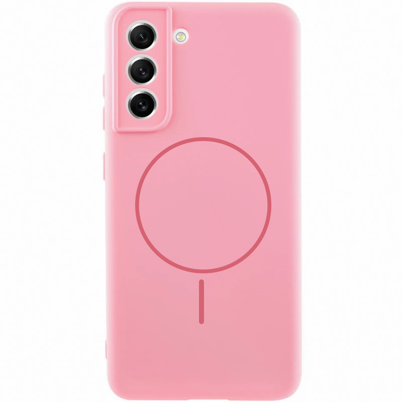 Чехол Silicone Cover Lakshmi Full Camera (AA) with MagFit для Samsung Galaxy S21 FE Херсон - изображение 1