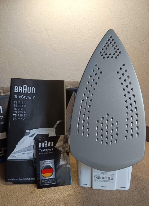 Паровой утюг Braun TexStyle 7 TS 715. Новый Днепр - изображение 2