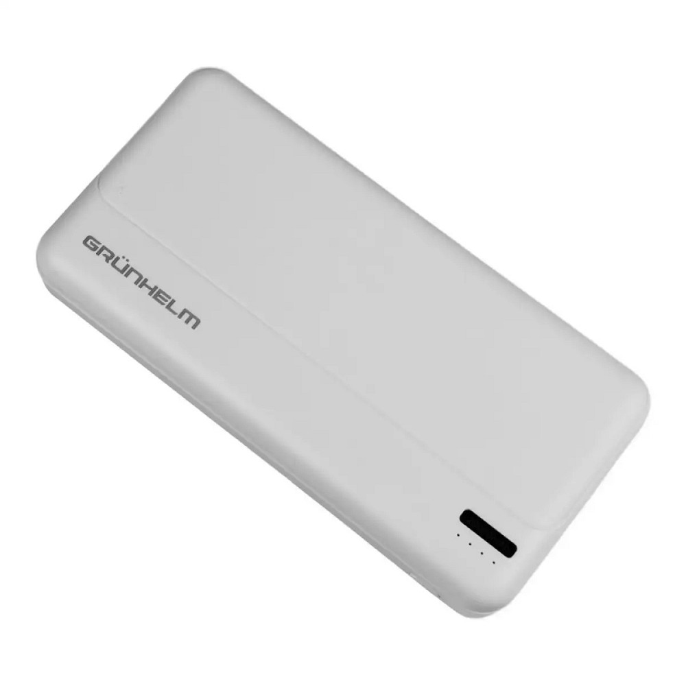 Повербанк Grunhelm GP-20W 20000 mAh белый Киев - изображение 2