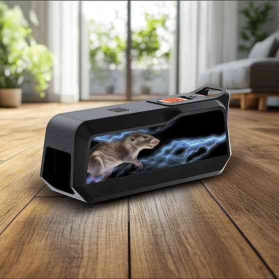 Электронная мышеловка NOPest Rodent Blitz 1800V от сети или батареек черная Одесса