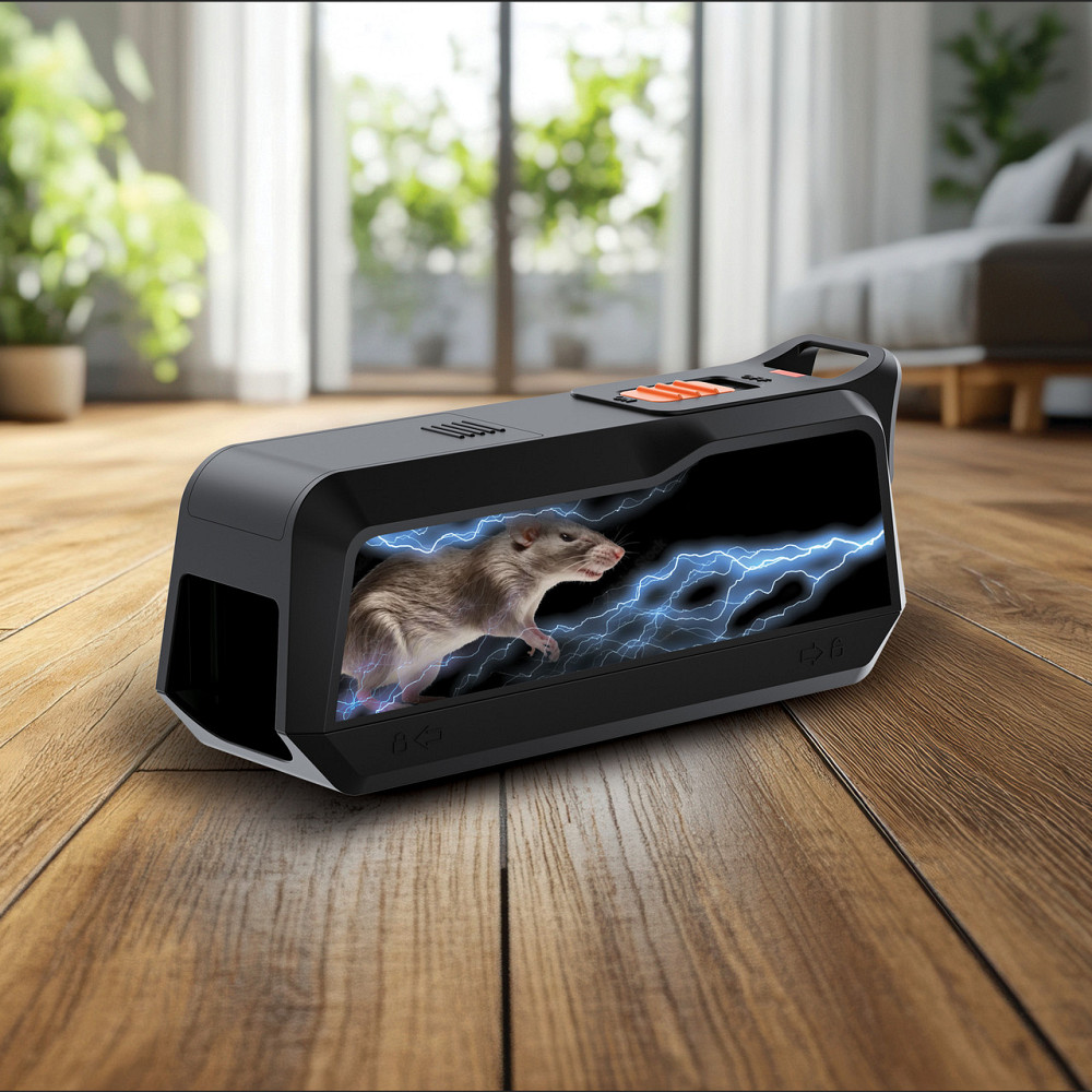Электронная мышеловка NOPest Rodent Blitz 1800V от сети или батареек черная Одесса - изображение 2