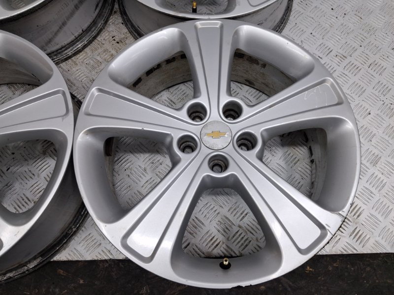 Диски титан комплект R19 Chevrolet Captiva C140 2.2 DIESEL Z22D1 2006 (б/у) Київ - зображення 5