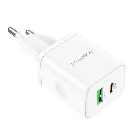СЗУ Borofone BN7 PD20W+QC3.0 (1USB-A/1C) Херсон