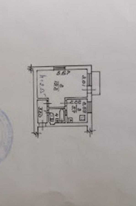 продажа 1-к квартира Фастовский, Фастов, 22000 $ Фастов - изображение 1