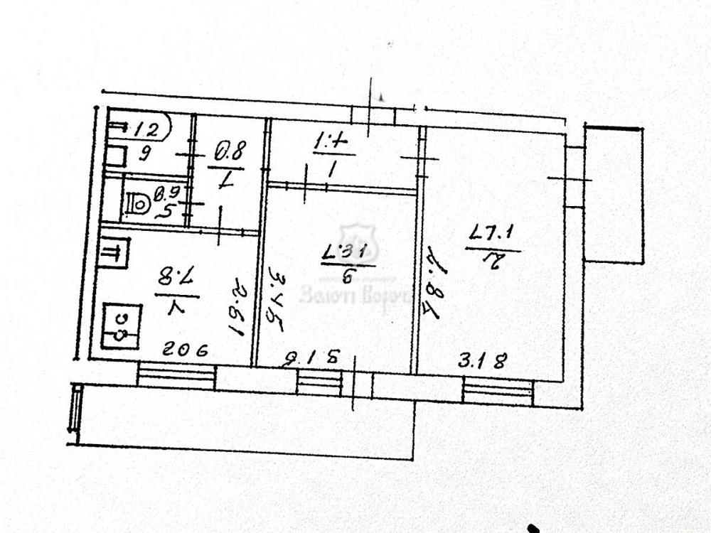 продажа 2-к квартира Киев, Оболонский, 60000 $ Киев - изображение 7