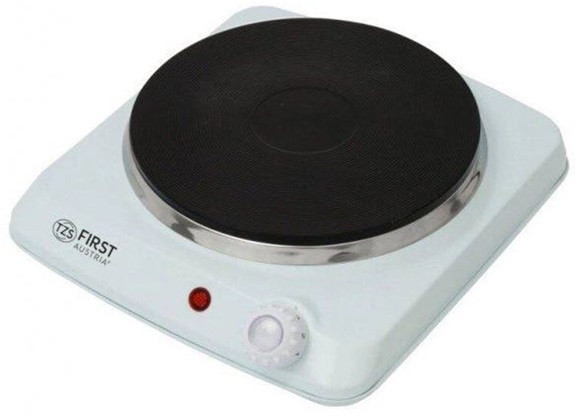 Электроплита First FA-5082-4 1500 Вт белая Київ - зображення 1