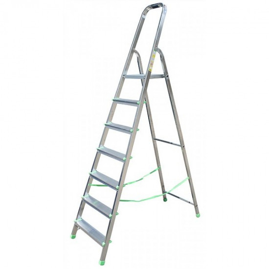 Стремянка алюминиевая ITOSS 917 (7 ступенек) высота 140 см (15088-88525) Київ - зображення 3