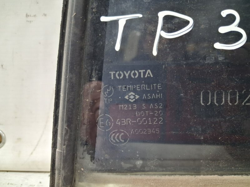 Стекло двери задней правой (форточка) Toyota Prado J120 3.0 DIESEL 1KDFTV 2002 (б/у) Киев - изображение 2