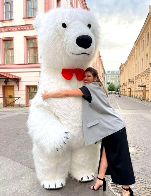 Белый медведь Шепетовка,Славута,Изяслав.Заказать мишку аниматора поздравление. Шепетовка - изображение 3