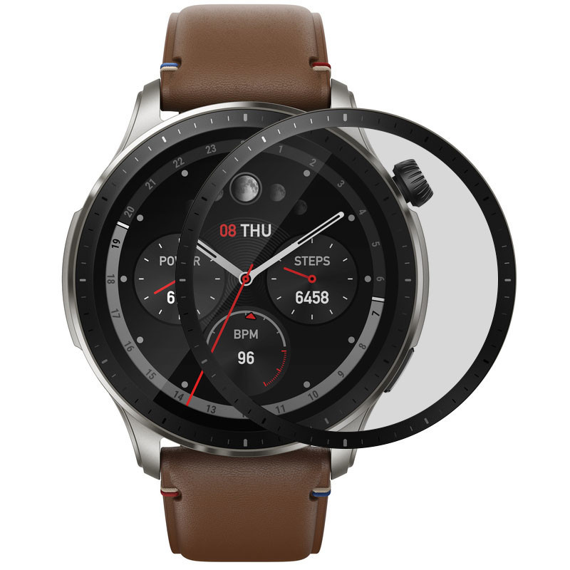 Полимерная пленка 3D (full glue) (тех.пак) для Xiaomi Amazfit GTR 4 Херсон - зображення 1
