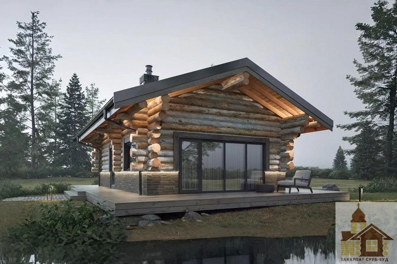 Дерев'яний будинок зі зрубу “Смерековий затишок” Одесса - изображение 2